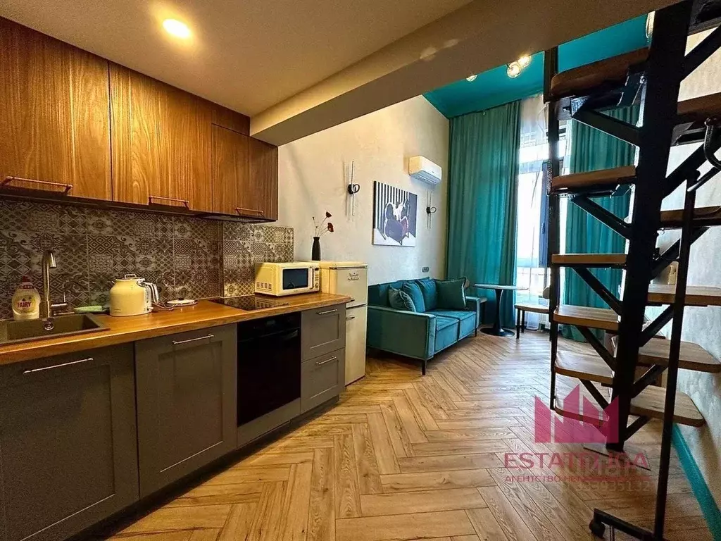 Студия Москва 1-я Магистральная ул., 25 (37.0 м) - Фото 2