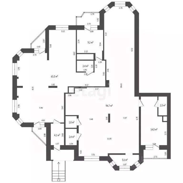 Торговая площадь в Московская область, Люберцы ул. Кирова, 3 (193 м) - Фото 2