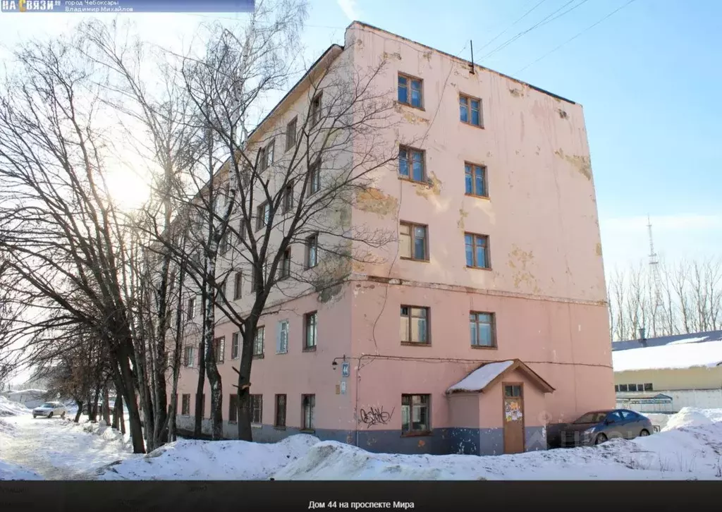 Свободной планировки кв. Чувашия, Чебоксары просп. Мира, 44 (49.2 м) - Фото 1