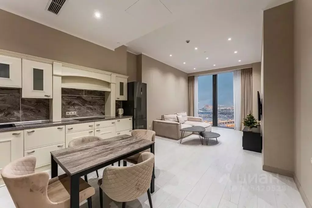 2-к кв. Москва 1-й Красногвардейский проезд, 22с2 (70.0 м) - Фото 1