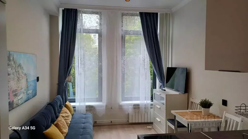 Студия Москва просп. Вернадского, 41С1 (19.0 м) - Фото 1