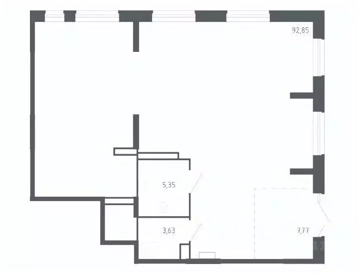 Помещение свободного назначения в Тюменская область, Тюмень Чаркова 72 ... - Фото 1