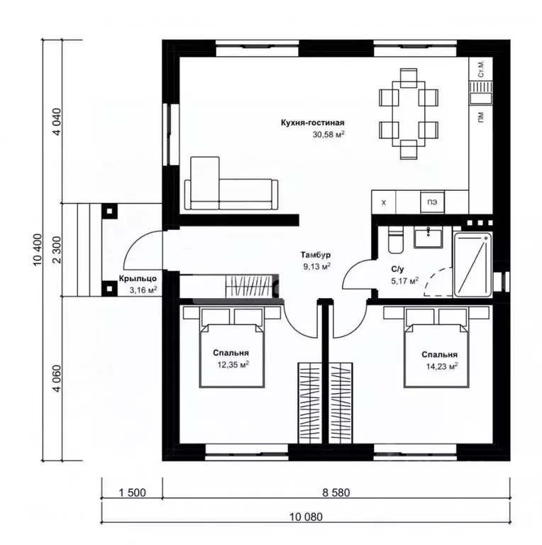 Дом в Московская область, Щелково городской округ, Новое Петровское ... - Фото 2