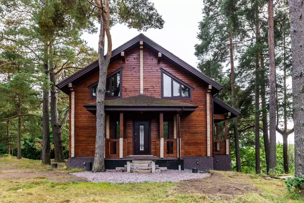 Дом в Ленинградская область, Выборгский район, Полянское с/пос, ... - Фото 1