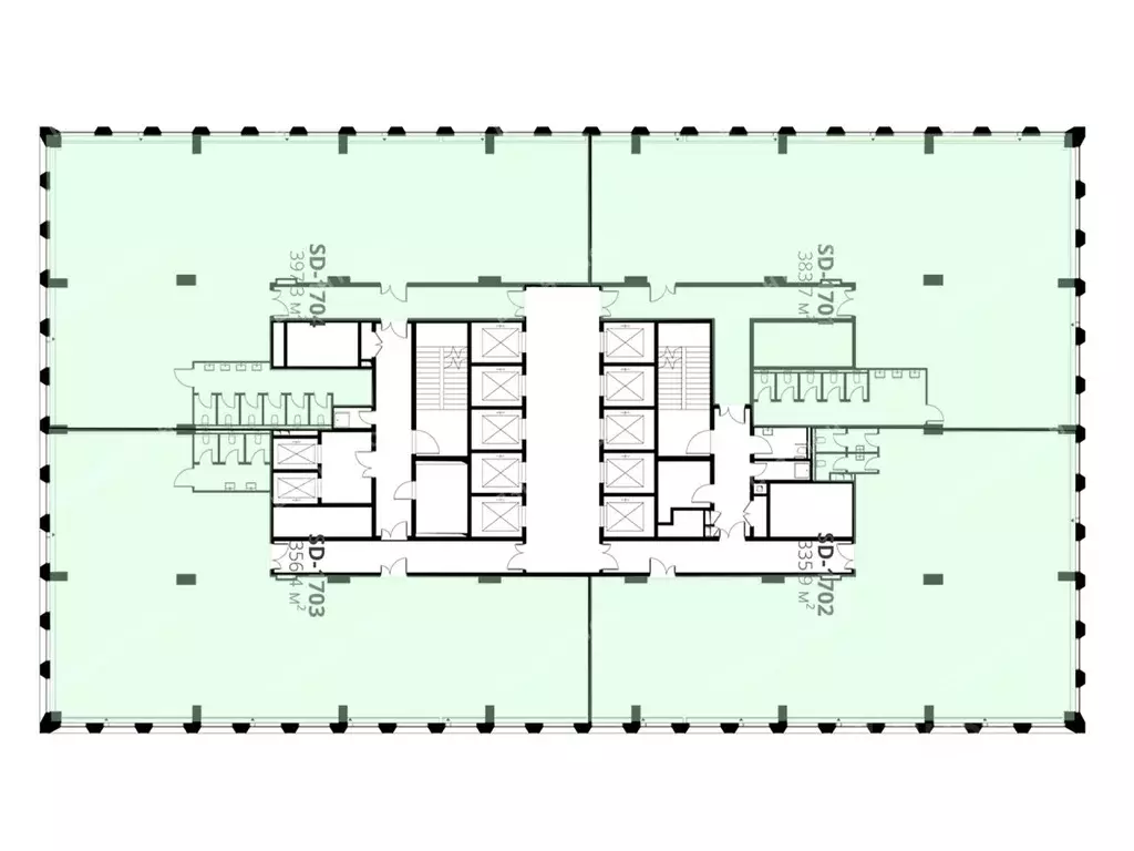 Офис в Москва Дмитровский проезд, вл1Г (1473 м) - Фото 2