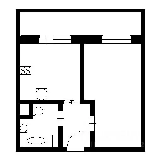 1-к кв. Ленинградская область, Мурино Всеволожский район, бул. ... - Фото 2