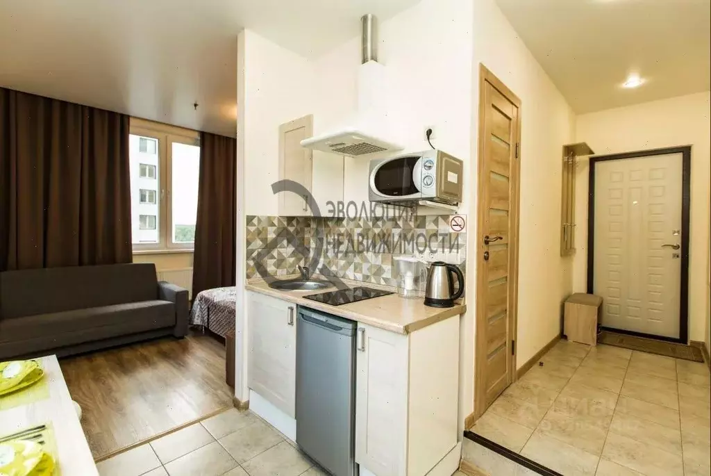 1-к кв. Москва Внуковское поселение, ул. Летчика Ульянина, 7 (30.0 м) - Фото 2