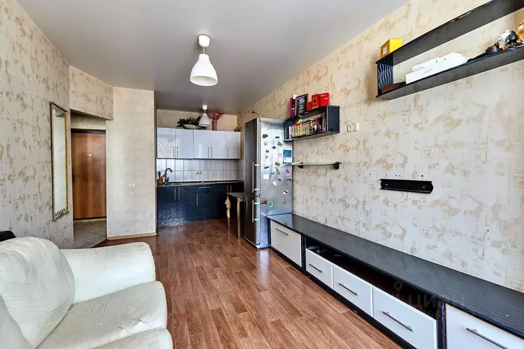 1-к кв. Краснодарский край, Краснодар Музыкальный мкр, ул. Имени ... - Фото 1