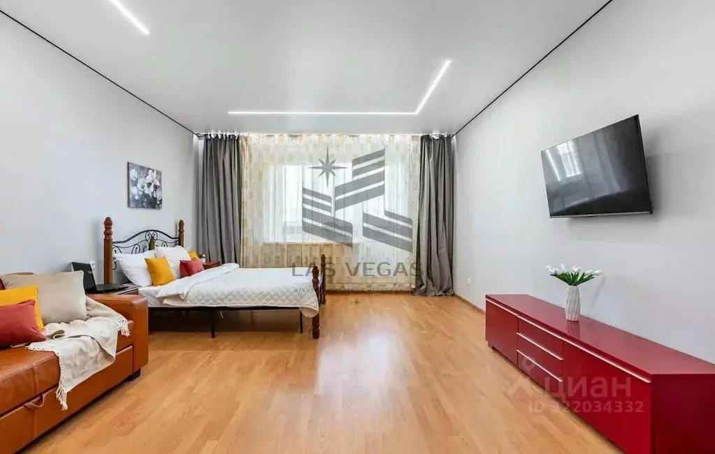 2-к кв. Татарстан, Казань ул. Абсалямова, 13 (85.0 м) - Фото 1