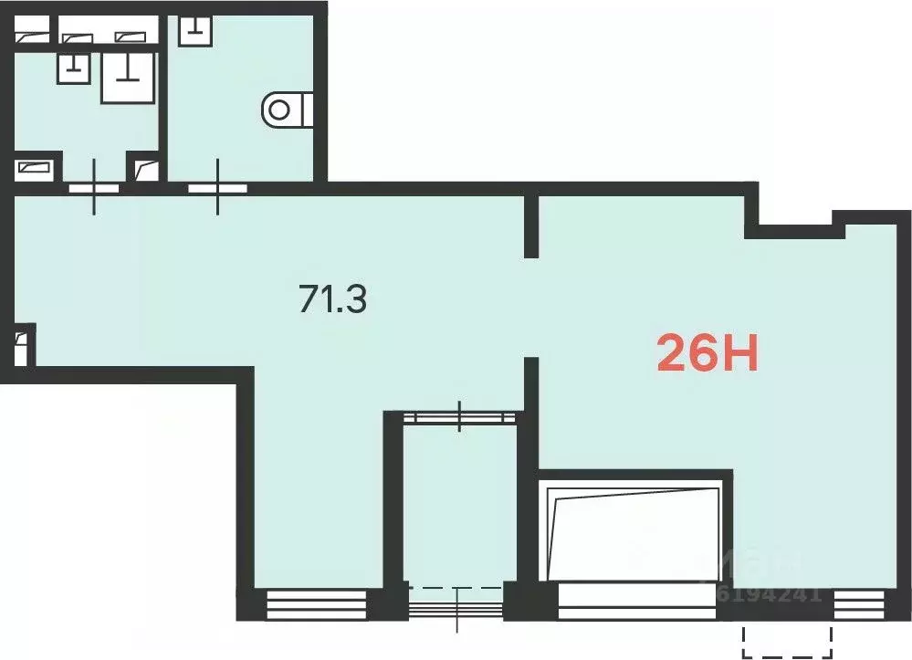 Помещение свободного назначения в Москва Погонный проезд, 13 (71 м) - Фото 0