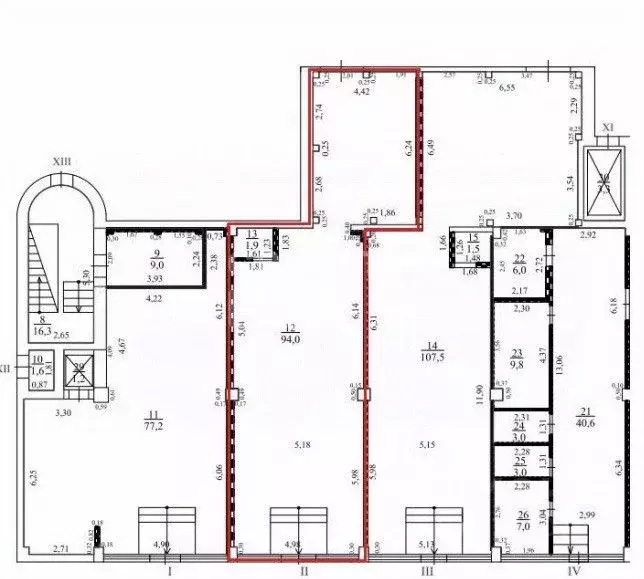 Помещение свободного назначения в Москва Вольная ул., 35С4 (96 м) - Фото 2