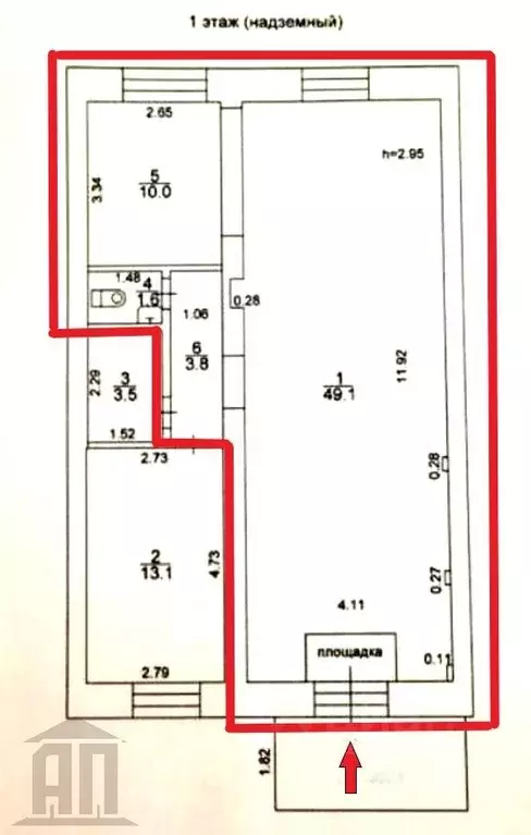 Торговая площадь в Тверская область, Тверь бул. Цанова, 12 (65 м) - Фото 1