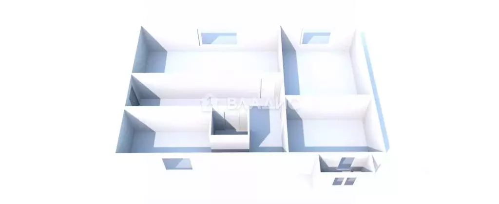 3-к кв. Пензенская область, Пенза ул. Фурманова, 1 (59.0 м) - Фото 1