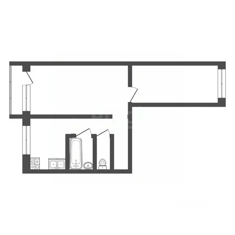 2-к кв. Камчатский край, Петропавловск-Камчатский ул. В.В. ... - Фото 1