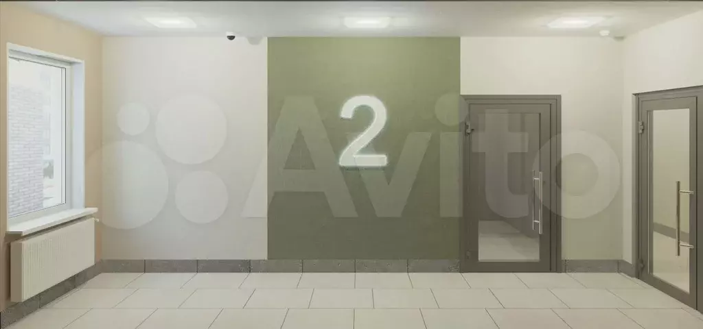 3-к. квартира, 80 м, 2/12 эт. - Фото 1