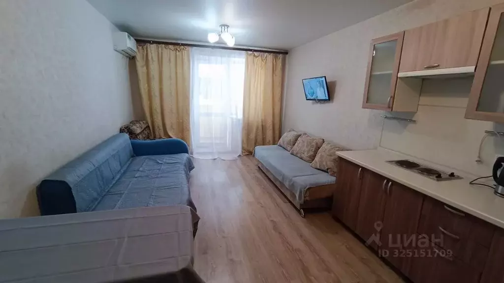 Студия Хабаровский край, Хабаровск ул. Фурманова, 2 (24.8 м) - Фото 2