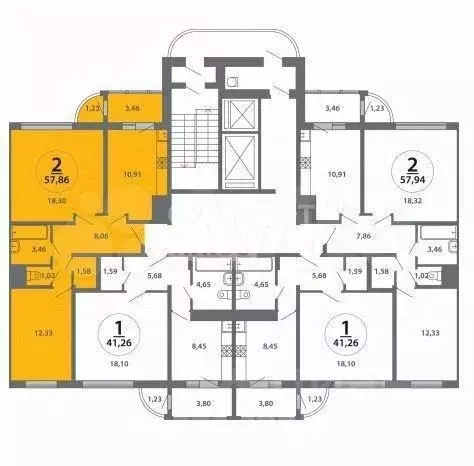 2-к кв. Московская область, Видное ул. Имени Героя Советского Союза ... - Фото 2
