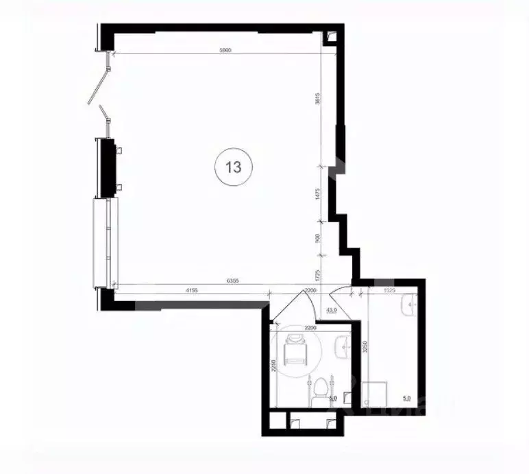 Помещение свободного назначения в Москва Филатов Луг жилой комплекс, ... - Фото 2