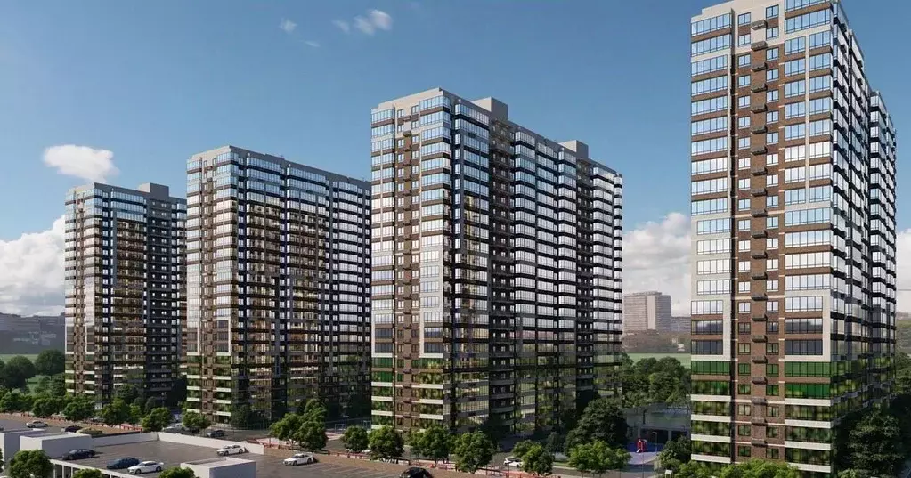1-к кв. Краснодарский край, Краснодар ул. Конгрессная, 41к1 (34.3 м) - Фото 0
