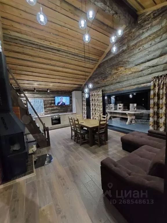 Дом в Карелия, Пряжинский район, Чалнинское с/пос, д. Виданы  (120 м) - Фото 1