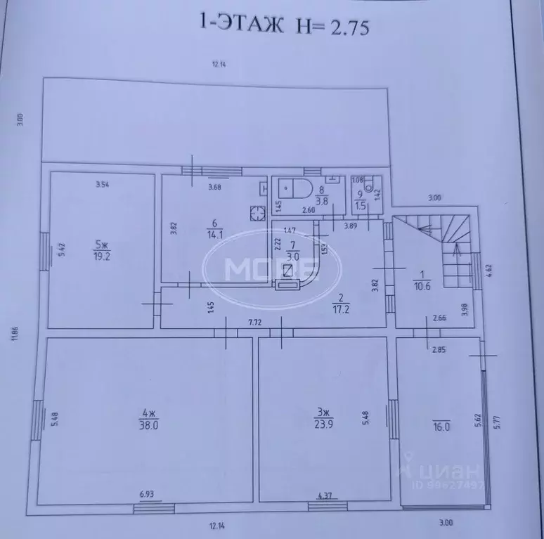 Дом в Калининградская область, Багратионовский муниципальный округ, ... - Фото 2