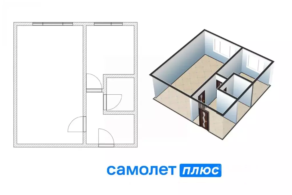 1-к кв. Кемеровская область, Кемерово ул. Радищева, 4 (30.0 м) - Фото 1