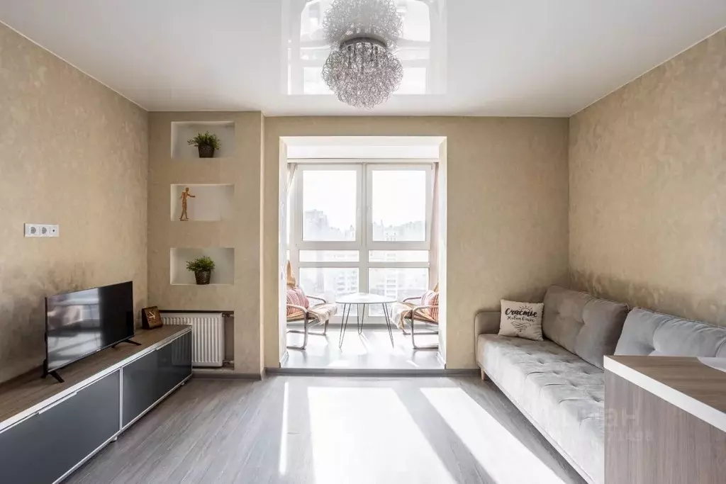 Студия Санкт-Петербург ул. Оптиков, 45к1 (25.4 м) - Фото 2