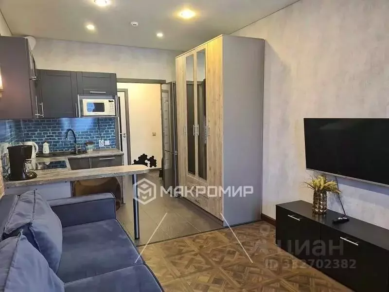 Студия Санкт-Петербург ул. Парфеновская, 9к1 (27.9 м) - Фото 1