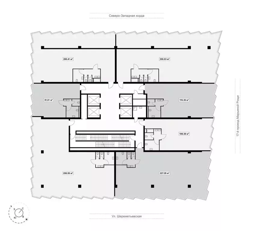 Офис в Москва проезд 17-й Марьиной рощи, 6 (116 м) - Фото 2