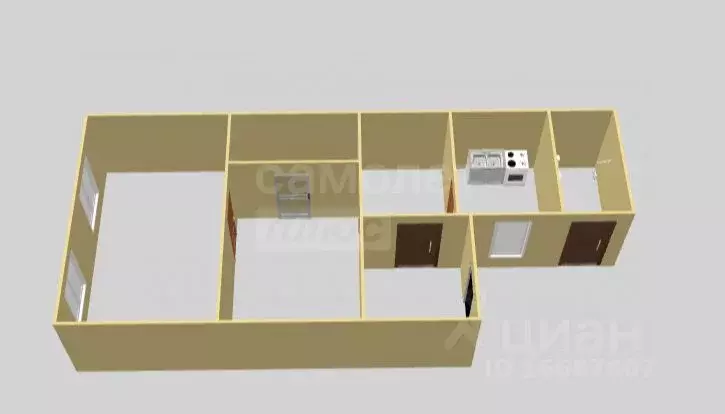 Дом в Оренбургская область, Оренбург Степная ул., 3 (39 м) - Фото 2