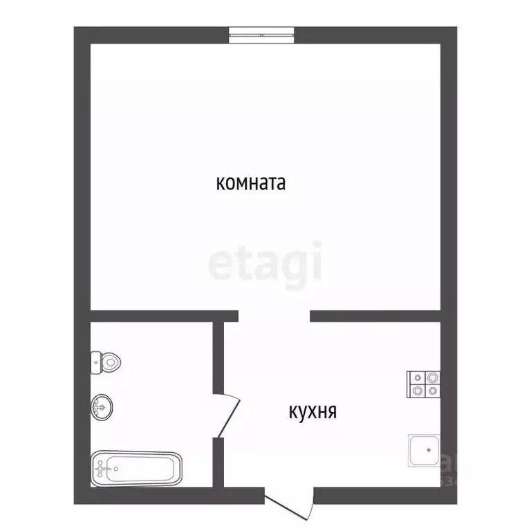 Студия Воронежская область, Воронеж ул. Молодогвардейцев, 11 (19.0 м) - Фото 1