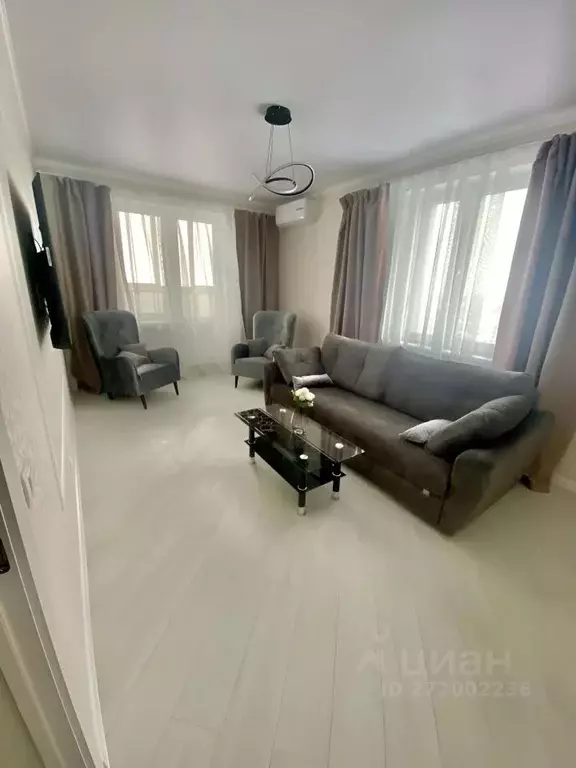 2-к кв. Татарстан, Казань ул. Вишневского, 61А (50.0 м) - Фото 1