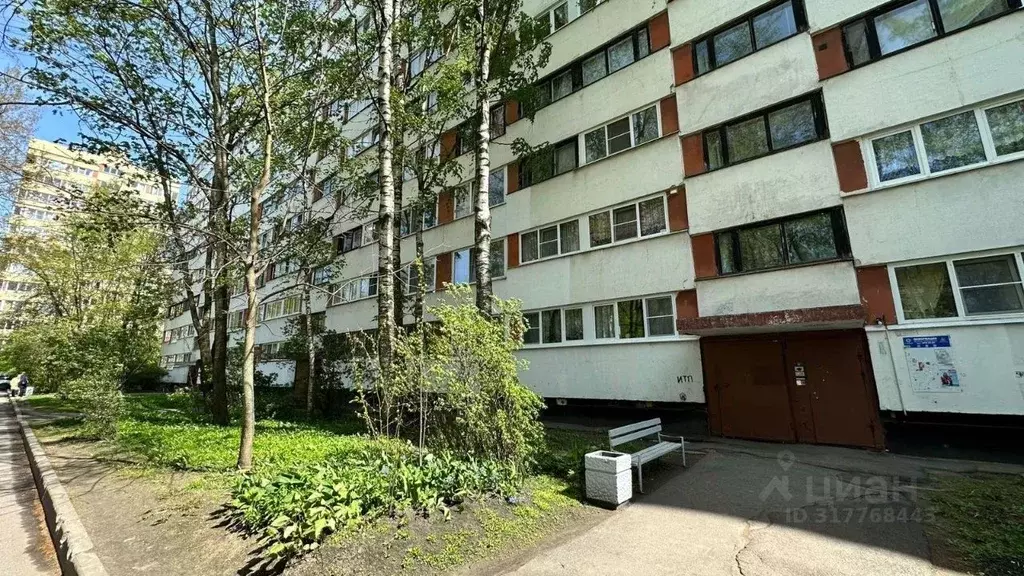 2-к кв. Санкт-Петербург ул. Брянцева, 12 (44.1 м) - Фото 0