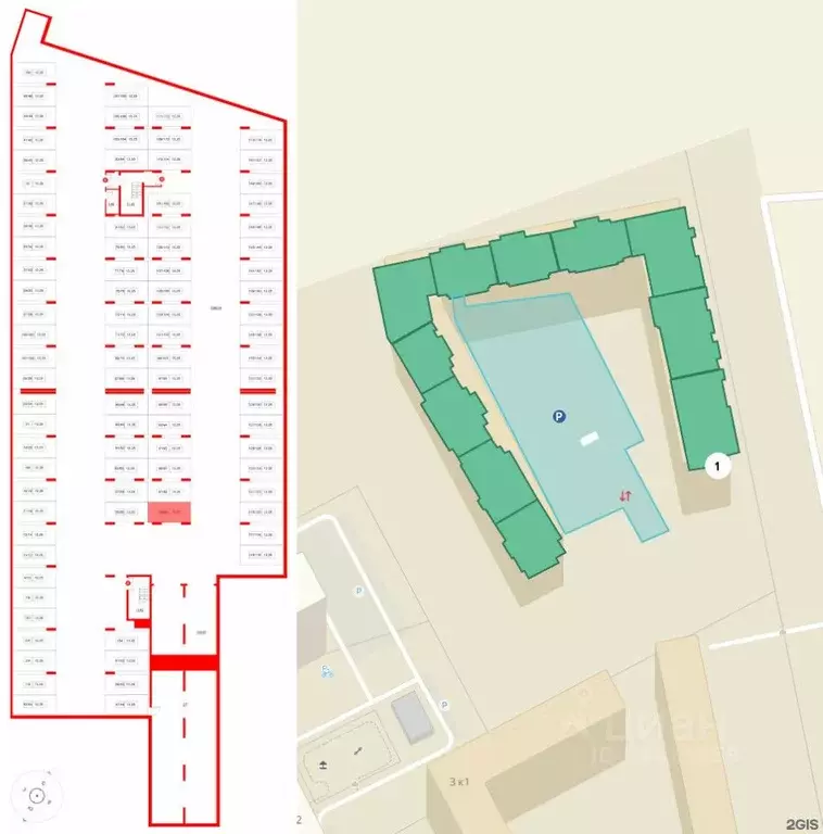Гараж в Санкт-Петербург пос. Шушары, просп. Старорусский, 1 (13 м) - Фото 1
