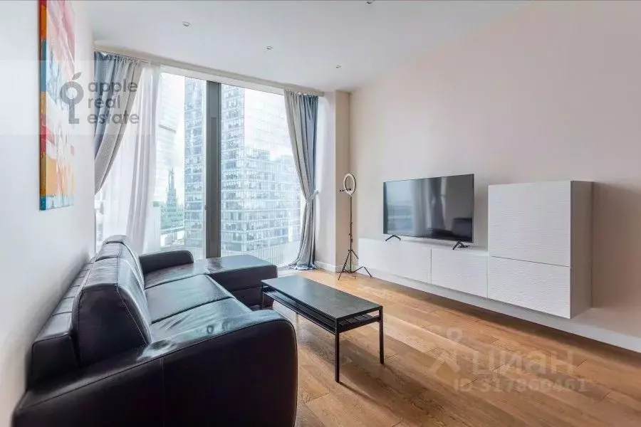 2-к кв. Москва 1-й Красногвардейский проезд, 22с2 (61.0 м) - Фото 0