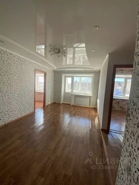 3-к кв. Амурская область, Райчихинск ул. Пономаренко, 91 (56.7 м) - Фото 1