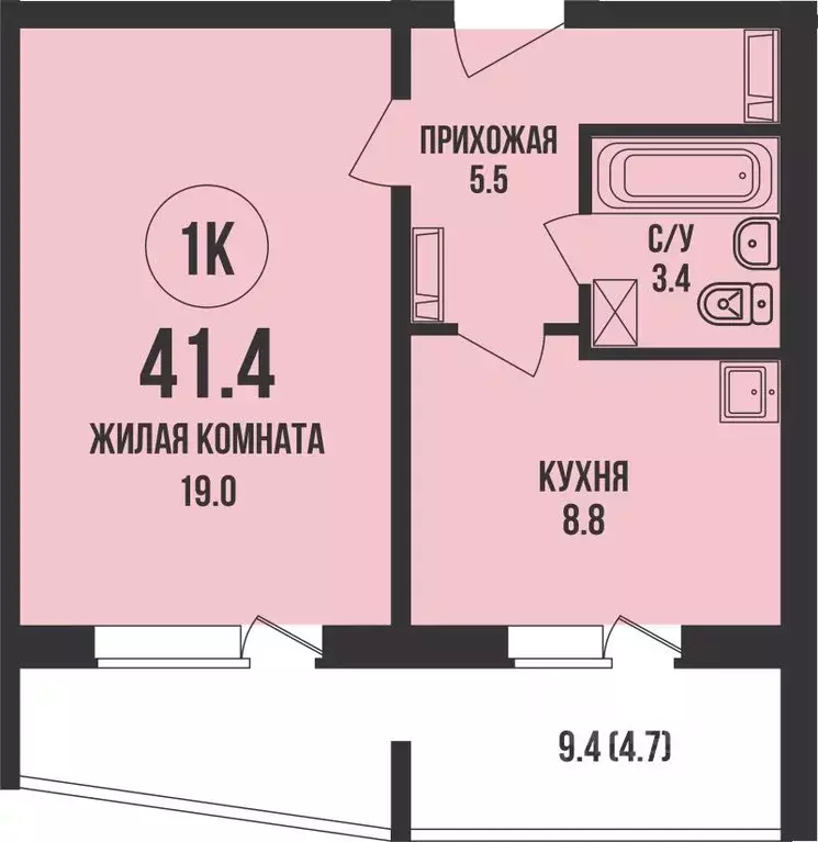 1-к кв. Новосибирская область, Новосибирск ул. Имени генерал-майора ... - Фото 0