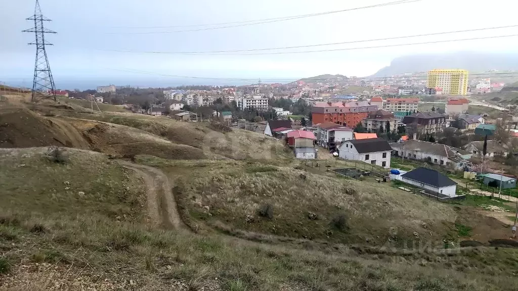 Участок в Крым, Феодосия муниципальный округ, Коктебель пгт пер. ... - Фото 1