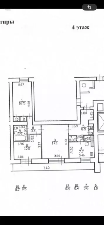 3-к кв. Санкт-Петербург просп. Просвещения, 75 (66.9 м) - Фото 2