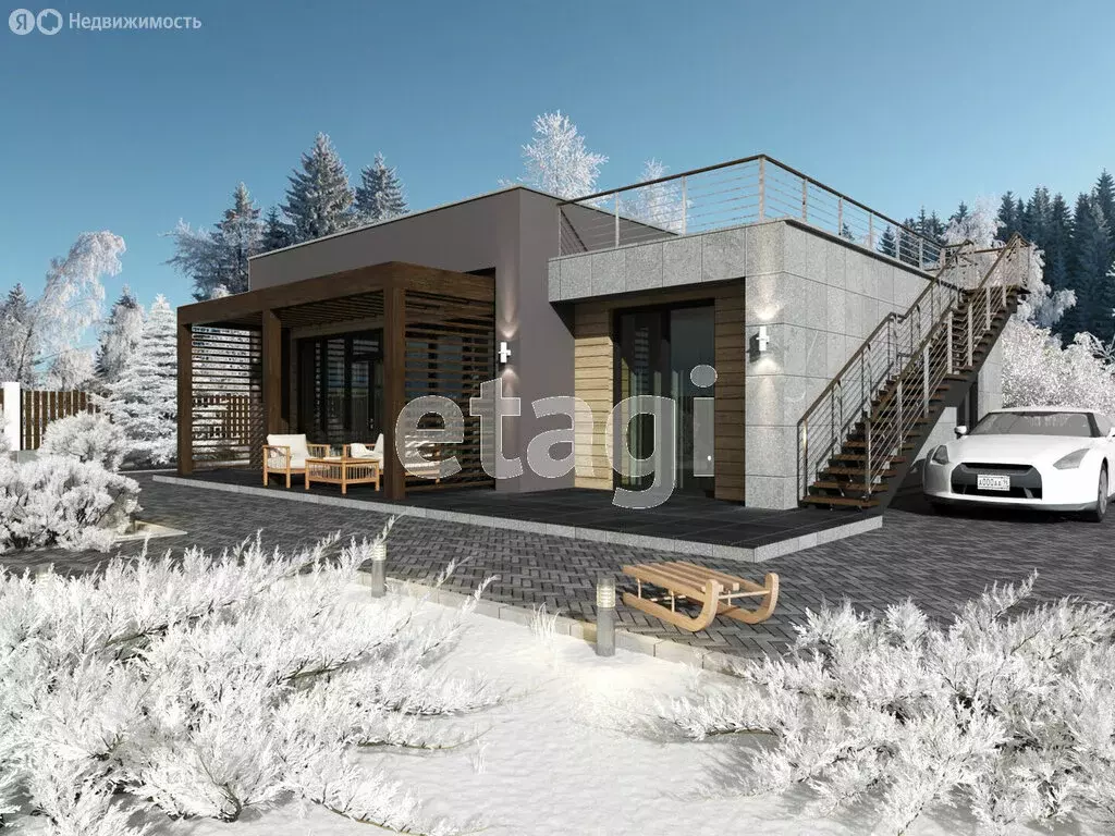 Дом в Новогусельский, территория СХПК Аграрник (89.5 м) - Фото 2