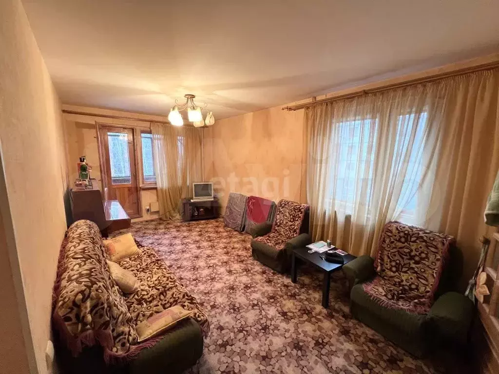 3-к. квартира, 58,6 м, 5/9 эт. - Фото 0