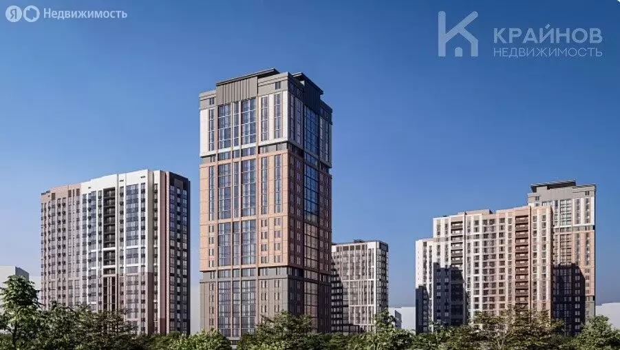 2-комнатная квартира: Воронеж, ЖК Домино (55.45 м) - Фото 1