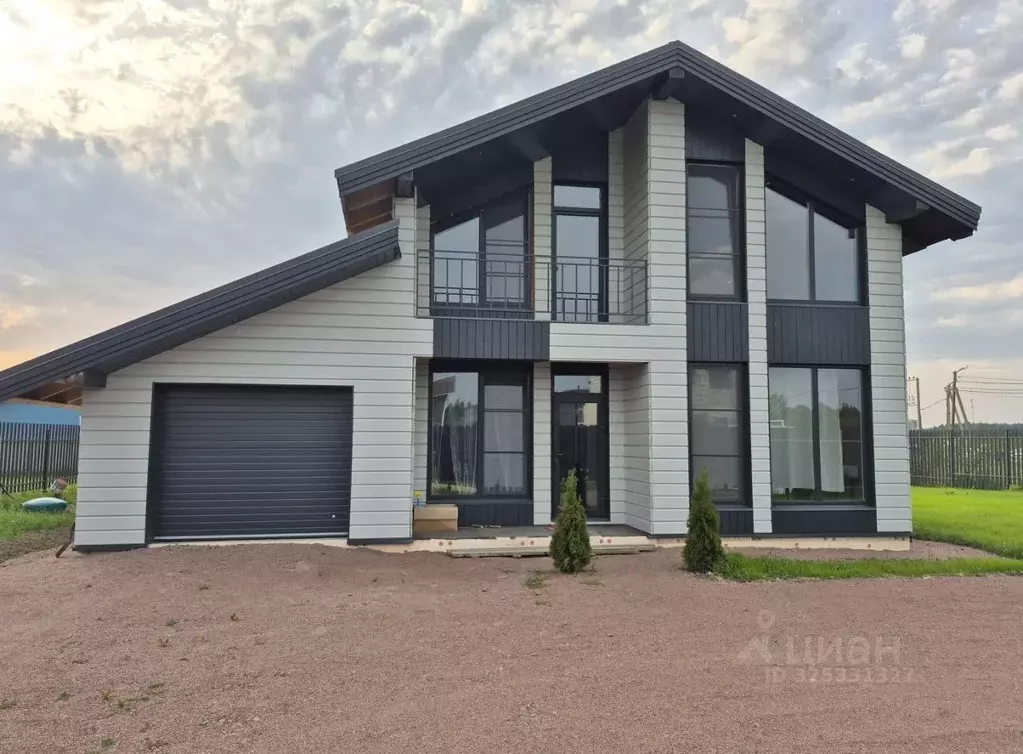 Коттедж в Ленинградская область, Тосненский район, Федоровское ... - Фото 1