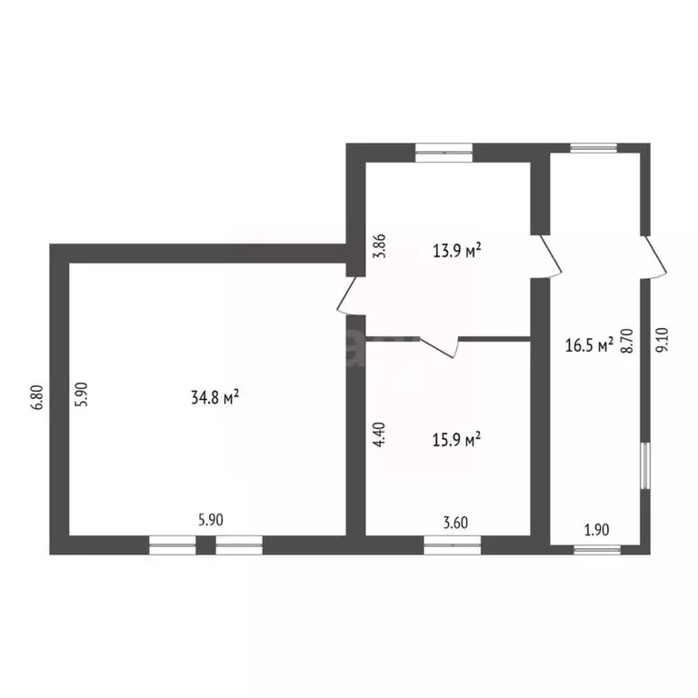Дом в Мордовия, Ковылкино Зеленая ул., 4 (111 м) - Фото 2