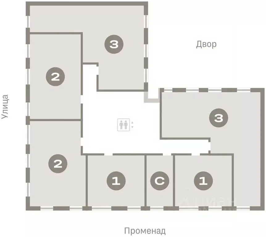 3-к кв. Омская область, Омск ул. Б.Г. Шаронова, 9 (84.38 м) - Фото 1
