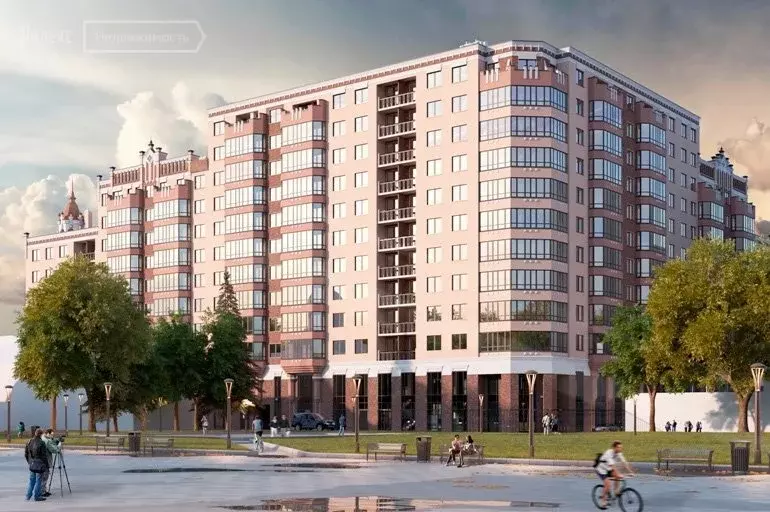 3-комнатная квартира: Калининград, улица Космонавта Леонова, 47 (115 . - Фото 0