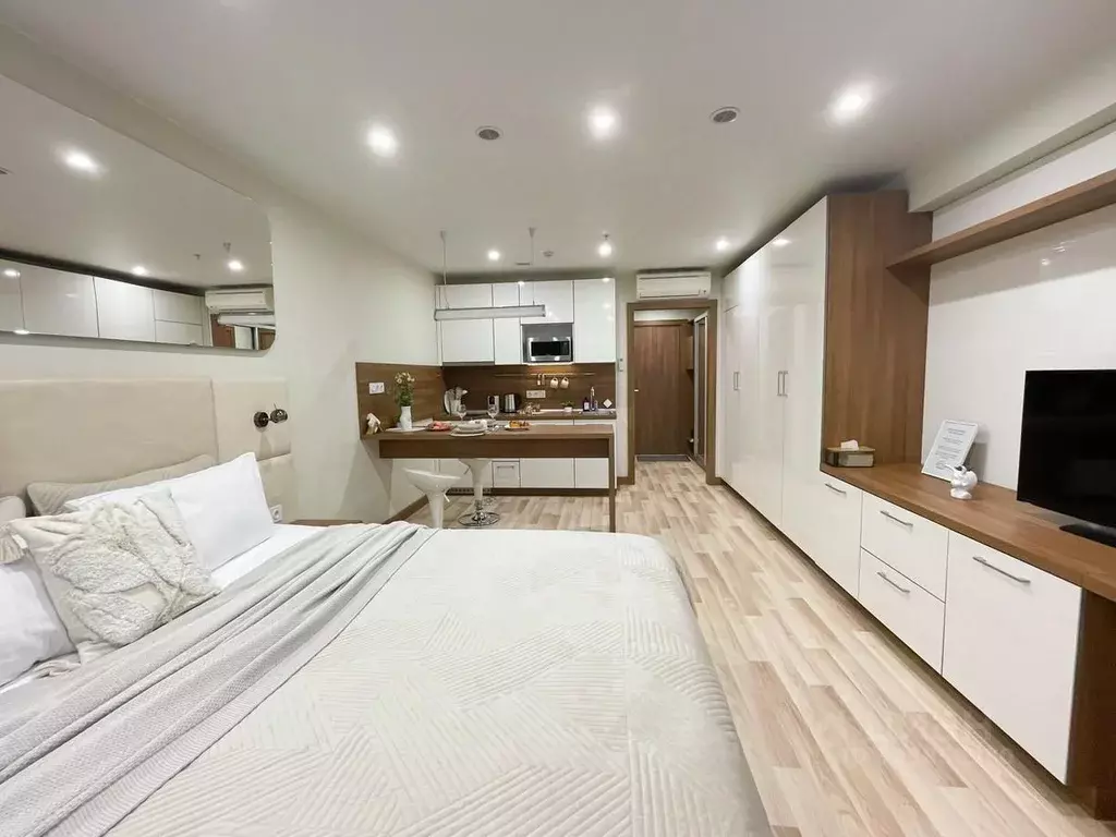 Студия Москва Митинская ул., 16 (30.0 м) - Фото 1