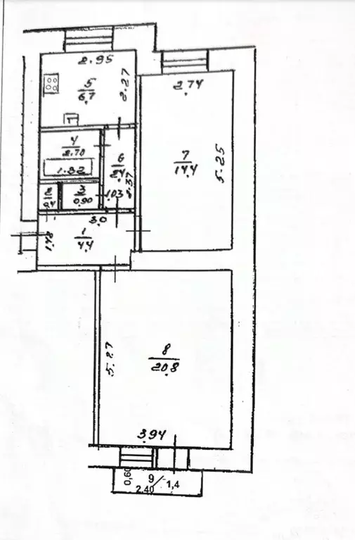 2-к кв. Башкортостан, Уфа ул. Ленина, 26 (52.7 м) - Фото 2