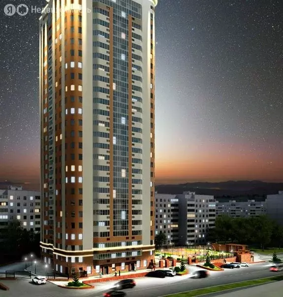 Квартира-студия: Новосибирск, улица Кропоткина, 267/1 (39.4 м) - Фото 1