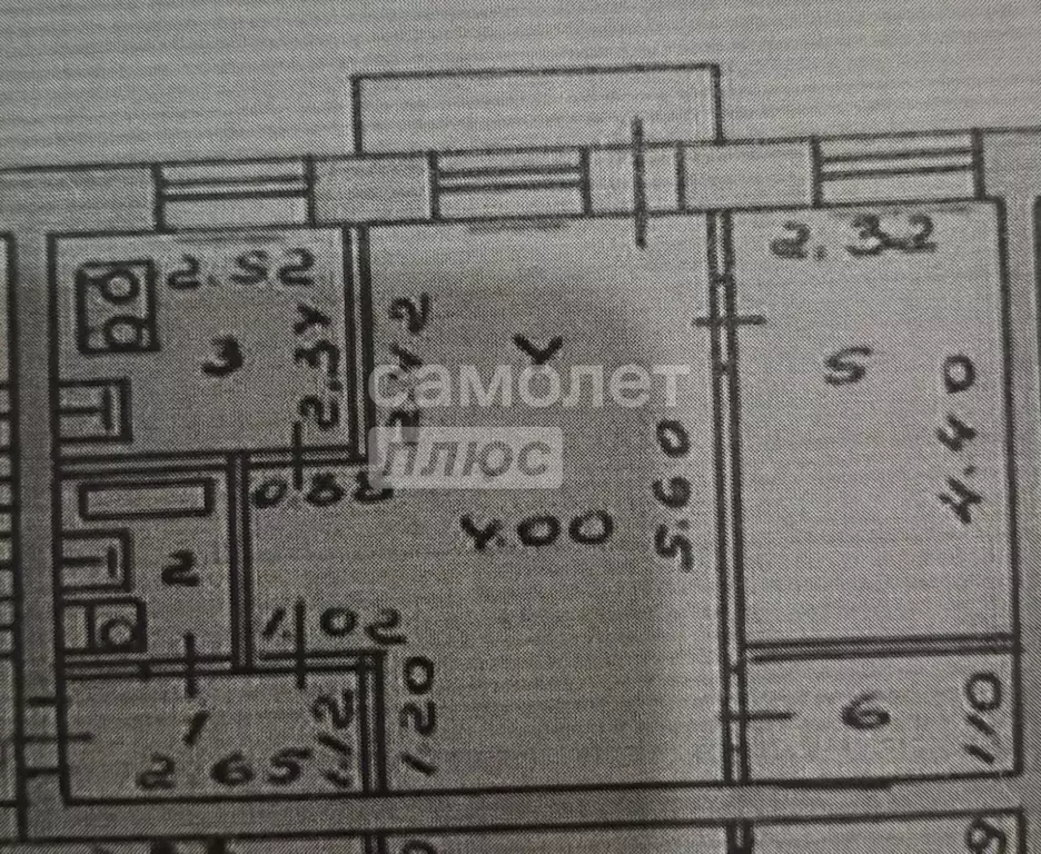 2-к кв. Липецкая область, Липецк ул. Германа Титова, 9/3 (44.0 м) - Фото 2